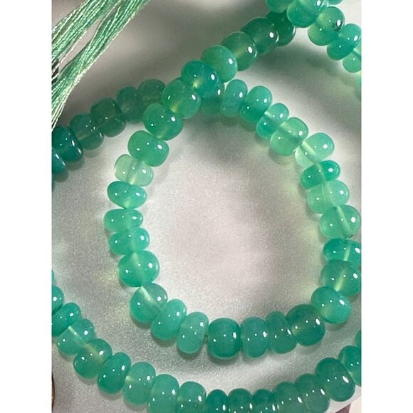 Chrysoprase 13 inches - Picture 2 of 5